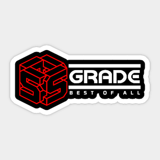 S Grade Sticker